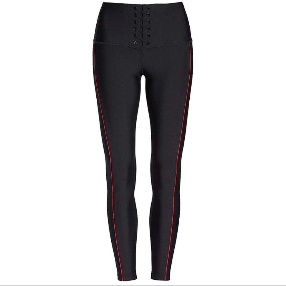 Zella Waist Lace-Up Ankle Leggings